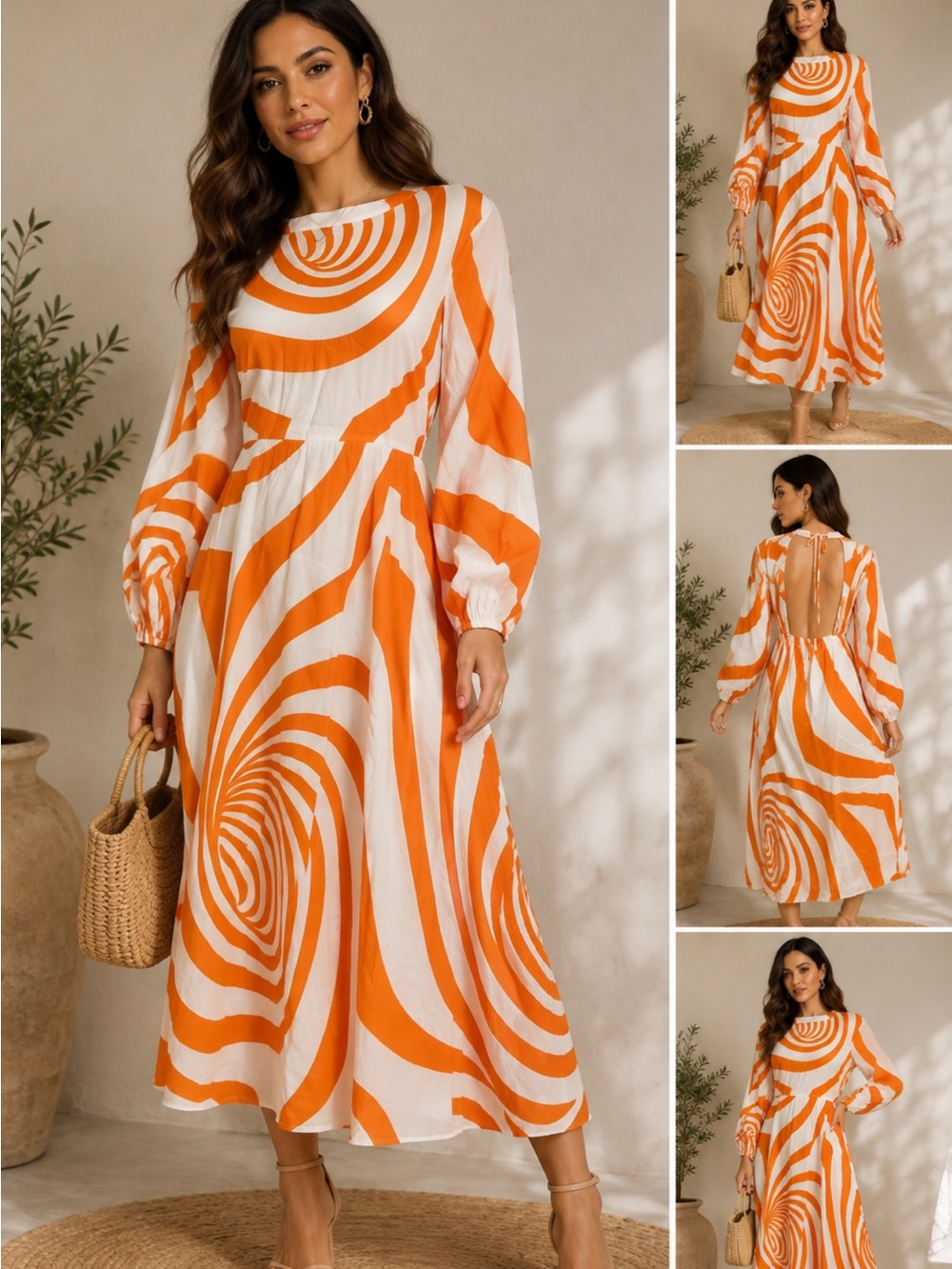 TRAFFIC PEOPLE Women’s Front Slit Maxi Dress